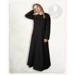 Mytholon Alina Unterkleid, Schwarz -Angebote Wikinger Kleidung Store alina unterkleid schwarz 2