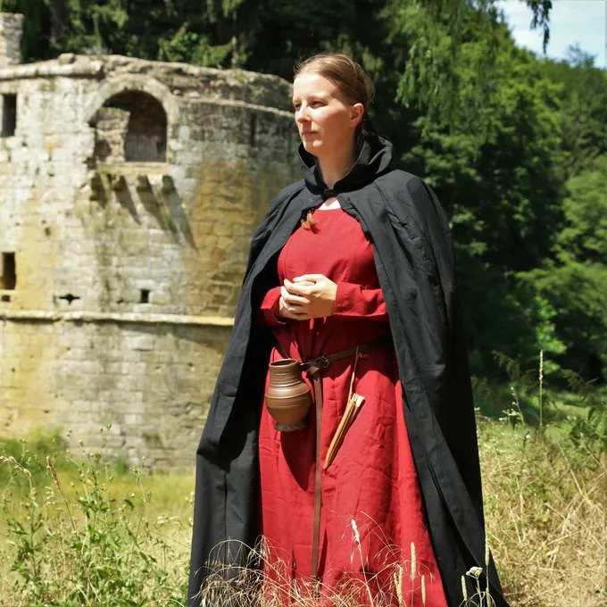 Leonardo Carbone Baumwolle Mantel, Schwarz 1 Leonardo Carbone Baumwolle Mantel, Schwarz