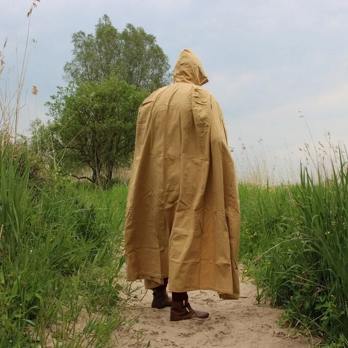 Leonardo Carbone Baumwollumhang, Honigbraun 5 Leonardo Carbone Baumwollumhang, Honigbraun – Bild 5