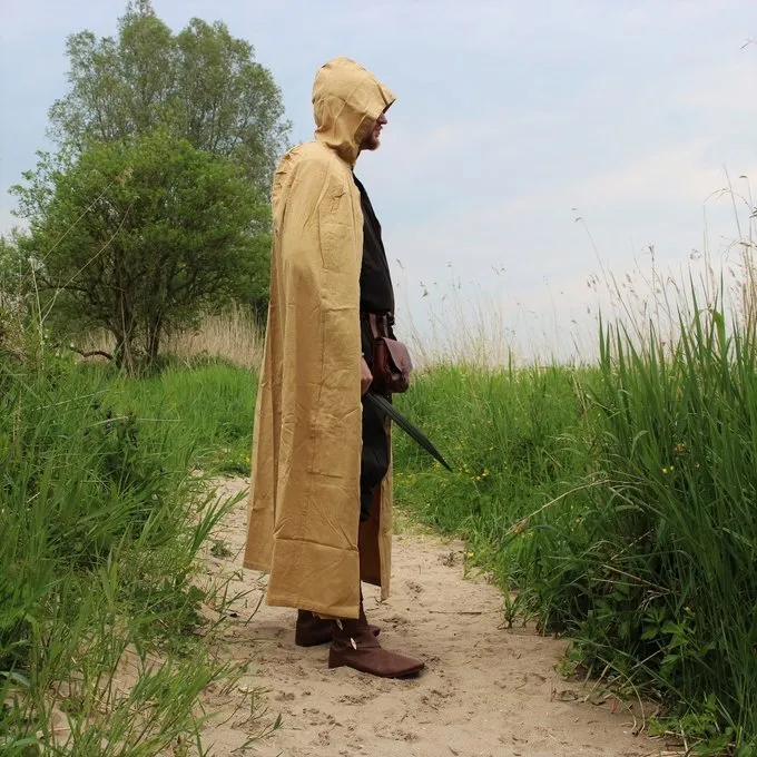 Leonardo Carbone Baumwollumhang, Honigbraun 6 Leonardo Carbone Baumwollumhang, Honigbraun – Bild 6