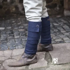 Burgschneider Beinwickel Aki, Blau -Angebote Wikinger Kleidung Store beinwickel aki blau 2