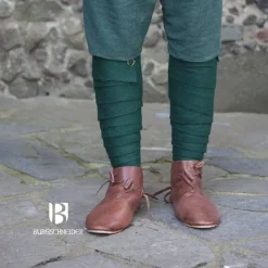 Burgschneider Beinwickel Aki, Grün -Angebote Wikinger Kleidung Store beinwickel aki gruen 2