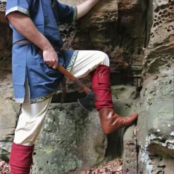 Leonardo Carbone Beinwickel Hredulf, Rot -Angebote Wikinger Kleidung Store beinwickel hredulf rot 2