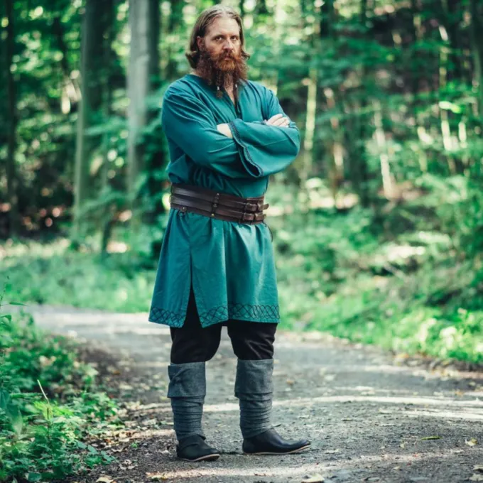 Leonardo Carbone Bestickte Tunika Thorgrim, Grün 3 Leonardo Carbone Bestickte Tunika Thorgrim, Grün – Bild 3