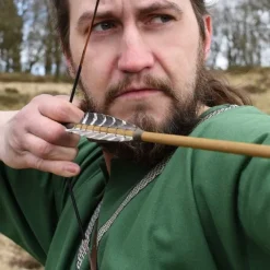 Birka Tunika Knut, Kurze Ärmel, Grün -Angebote Wikinger Kleidung Store birka tunika knut kurze aermel gruen 5