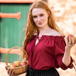 Leonardo Carbone Bluse Rosamund, Rot