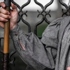 Leonardo Carbone Breites Hemd Mit Kragen -Angebote Wikinger Kleidung Store breites hemd mit kragen 3