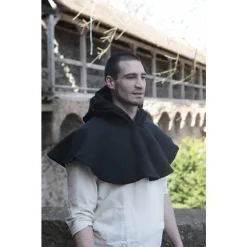 Burgschneider Chaperon Capellus (schwarz) 7 Burgschneider Chaperon Capellus (schwarz) -Angebote Wikinger Kleidung Store chaperon capellus schwarz 2