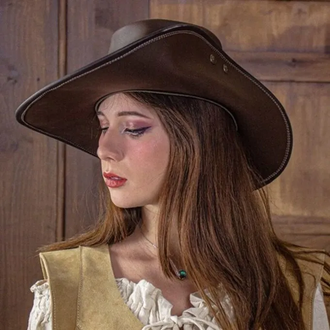 Rawblade Corsair Hut, Braun 6 Rawblade Corsair Hut, Braun – Bild 6