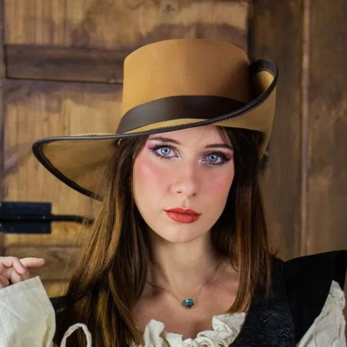 Rawblade Corsairhut, Hellbraun 3 Rawblade Corsairhut, Hellbraun – Bild 3