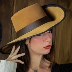 Rawblade Corsairhut, Hellbraun 9 Rawblade Corsairhut, Hellbraun -Angebote Wikinger Kleidung Store corsairhut hellbraun 4