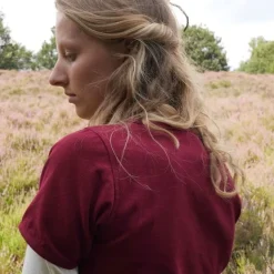 Cotehardie Odilia, Weinrot -Angebote Wikinger Kleidung Store cotehardie odilia weinrot 5