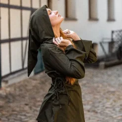 Leonardo Carbone Damen Tunika Lea Grün 10 Leonardo Carbone Damen Tunika Lea Grün -Angebote Wikinger Kleidung Store damen tunika lea gruen 4