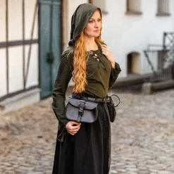 Leonardo Carbone Damen Tunika Lea Grün 11 Leonardo Carbone Damen Tunika Lea Grün -Angebote Wikinger Kleidung Store damen tunika lea gruen 5