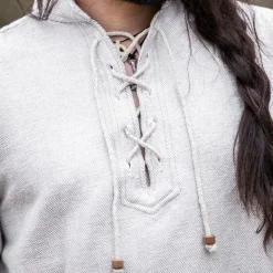 Leonardo Carbone Dickes Baumwollhemd, Grau 10 Leonardo Carbone Dickes Baumwollhemd, Grau -Angebote Wikinger Kleidung Store dickes baumwollhemd grau 4