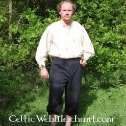 Leonardo Carbone Dreiviertelhose, Honig Braun