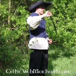 Leonardo Carbone Dreiviertelhose, Schwarz -Angebote Wikinger Kleidung Store dreiviertelhose schwarz 3