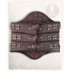 Mytholon Evandra Lederkorsett, Braun -Angebote Wikinger Kleidung Store evandra lederkorsett braun 3