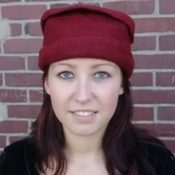 Leonardo Carbone Filzhut, Rot -Angebote Wikinger Kleidung Store filzhut rot 3