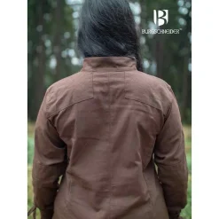 Burgschneider Frauentunika Theresa, Braun 8 Burgschneider Frauentunika Theresa, Braun -Angebote Wikinger Kleidung Store frauentunika theresa braun 3