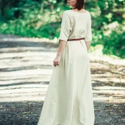 Leonardo Carbone (Früh-) Mittelalterkleid Brida, Natur -Angebote Wikinger Kleidung Store frueh mittelalterkleid brida natur 3