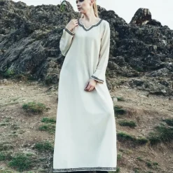 Leonardo Carbone Frühmittelalterliche Tracht Aelswith, Naturbelassen