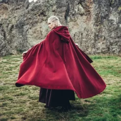 Leonardo Carbone Gestickte Mantel Damia, Rot