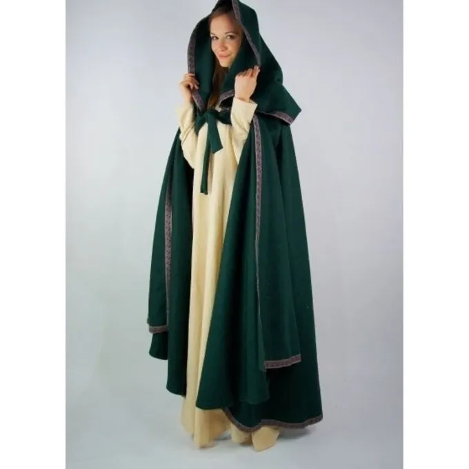 Leonardo Carbone Gestickte Mantel Lyra, Rot 2 Leonardo Carbone Gestickte Mantel Lyra, Rot – Bild 2