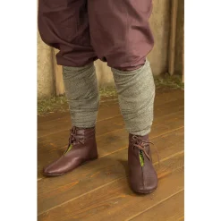 Mytholon Hamond Beinwickel, Grau, Fischgrät-Motiv