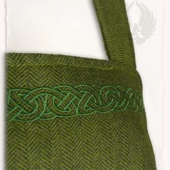 Mytholon Hangeroc Alva Fischgrät-Motiv Grün -Angebote Wikinger Kleidung Store hangeroc alva fischgraet motiv gruen 2