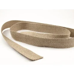 Herringbone Taillenband Aus 100% Leinen