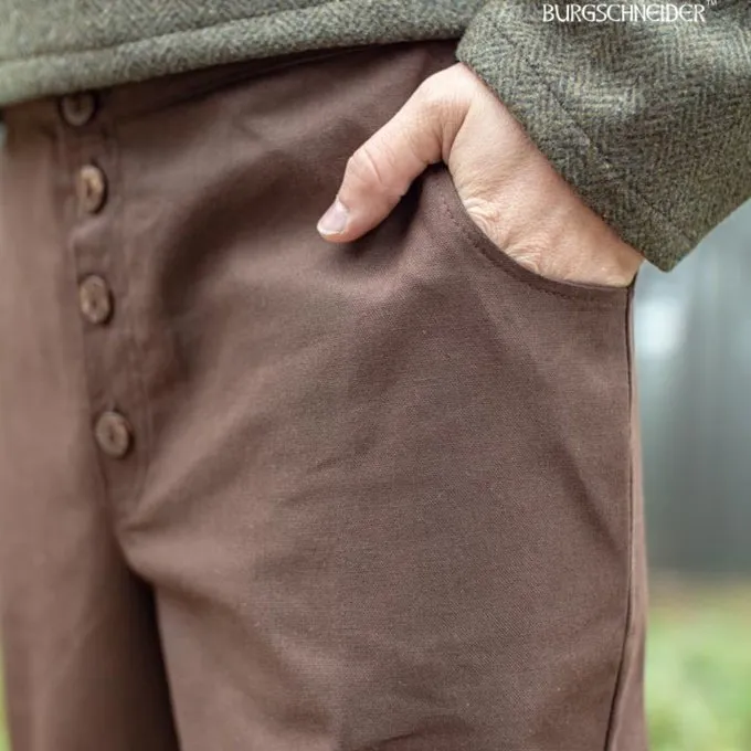 Burgschneider Hose Kergon, Braun 2 Burgschneider Hose Kergon, Braun – Bild 2