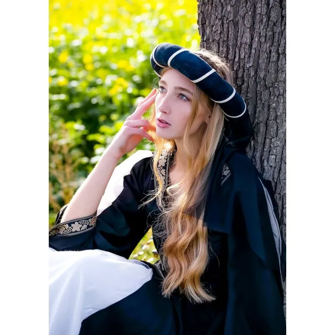 Leonardo Carbone Jungfraukranz, Schwarz-natürliches 1 Leonardo Carbone Jungfraukranz, Schwarz-natürliches