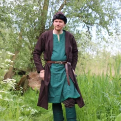 Leonardo Carbone Kaftan Gustav, Braun -Angebote Wikinger Kleidung Store kaftan gustav braun 2