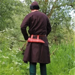 Leonardo Carbone Kaftan Gustav, Braun -Angebote Wikinger Kleidung Store kaftan gustav braun 4