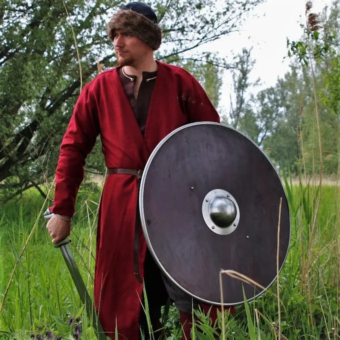 Leonardo Carbone Kaftan Gustav, Rot 2 Leonardo Carbone Kaftan Gustav, Rot – Bild 2