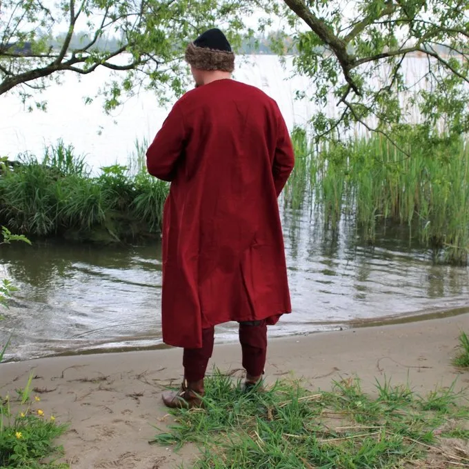 Leonardo Carbone Kaftan Gustav, Rot 6 Leonardo Carbone Kaftan Gustav, Rot – Bild 6