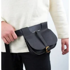 Leonardo Carbone Kidney Beutel Rutgher, Schwarz 6 Leonardo Carbone Kidney Beutel Rutgher, Schwarz -Angebote Wikinger Kleidung Store kidney beutel rutgher schwarz 2