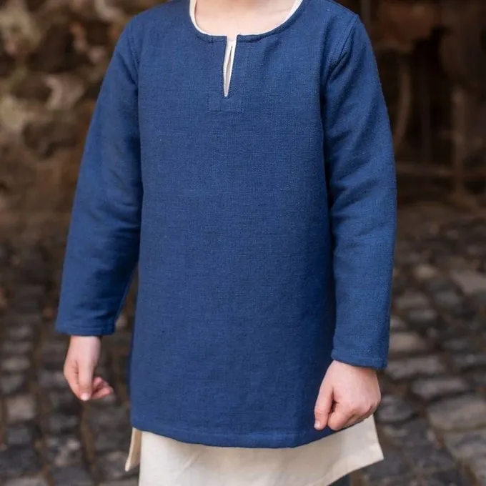 Burgschneider Kinder Tunika Eriksson, Blau 2 Burgschneider Kinder Tunika Eriksson, Blau – Bild 2