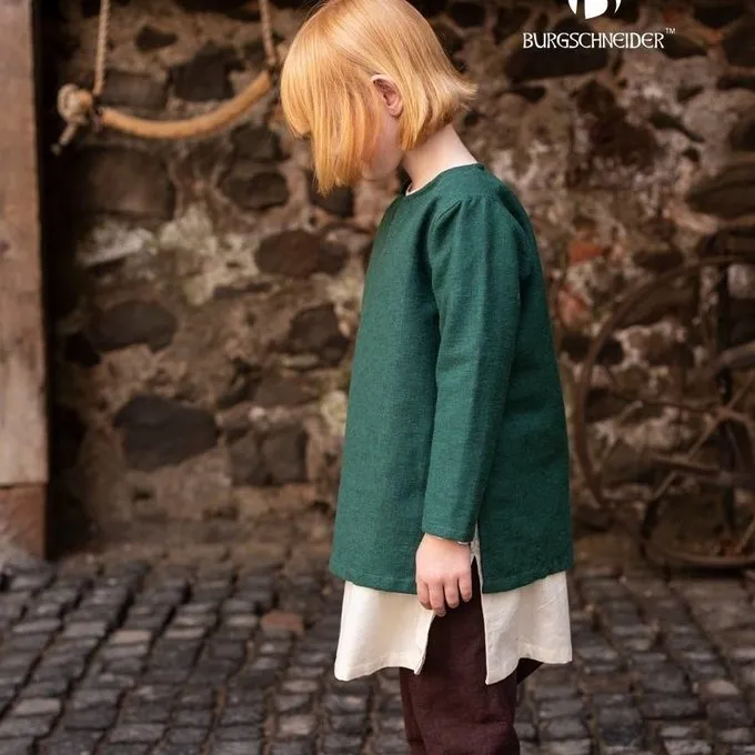 Burgschneider Kinder Tunika Eriksson, Grün 3 Burgschneider Kinder Tunika Eriksson, Grün – Bild 3