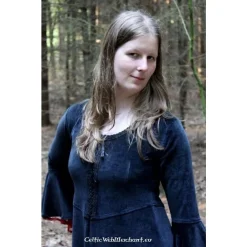 Leonardo Carbone Kleid Branwen, Schwarz-rot -Angebote Wikinger Kleidung Store kleid branwen schwarz rot 2