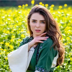 Leonardo Carbone Kleid Cleena Grün-weiß 7 Leonardo Carbone Kleid Cleena Grün-weiß -Angebote Wikinger Kleidung Store kleid cleena gruen weiss 2