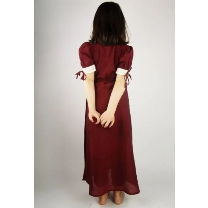 Leonardo Carbone Kleid Des Mädchens Nina, Rot 2 Leonardo Carbone Kleid Des Mädchens Nina, Rot – Bild 2