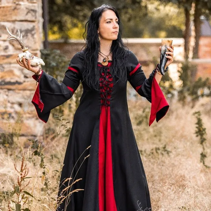 Leonardo Carbone Kleid Eleanora Rot-schwarz 1 Leonardo Carbone Kleid Eleanora Rot-schwarz