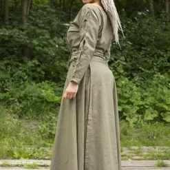 Epic Armoury Kleid Morgaine, Grün -Angebote Wikinger Kleidung Store kleid morgaine gruen 3