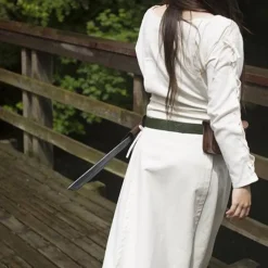 Epic Armoury Kleid Morgaine, Weiß -Angebote Wikinger Kleidung Store kleid morgaine weiss 2