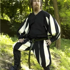 Epic Armoury Landsknecht Hemd Schwarz -Angebote Wikinger Kleidung Store landsknecht hemd schwarz 2