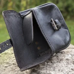 Epic Armoury Ledergürteltasche Agostino, Schwarz -Angebote Wikinger Kleidung Store lederguerteltasche agostino schwarz 2