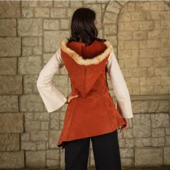 Mytholon Lederkleid Freya, Rotbraune 8 Mytholon Lederkleid Freya, Rotbraune -Angebote Wikinger Kleidung Store lederkleid freya rotbraune 3