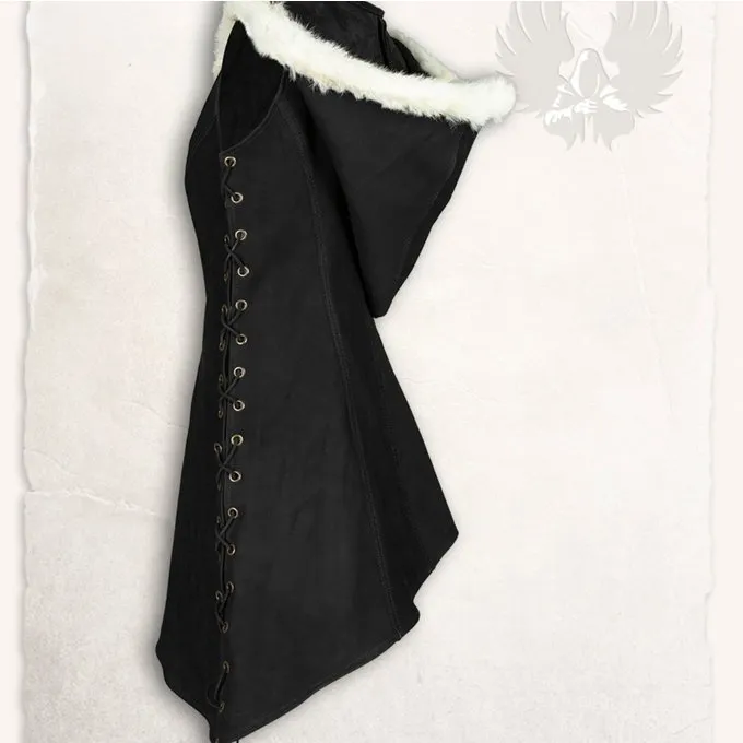 Mytholon Lederkleid Freya, Schwarz 6 Mytholon Lederkleid Freya, Schwarz – Bild 6